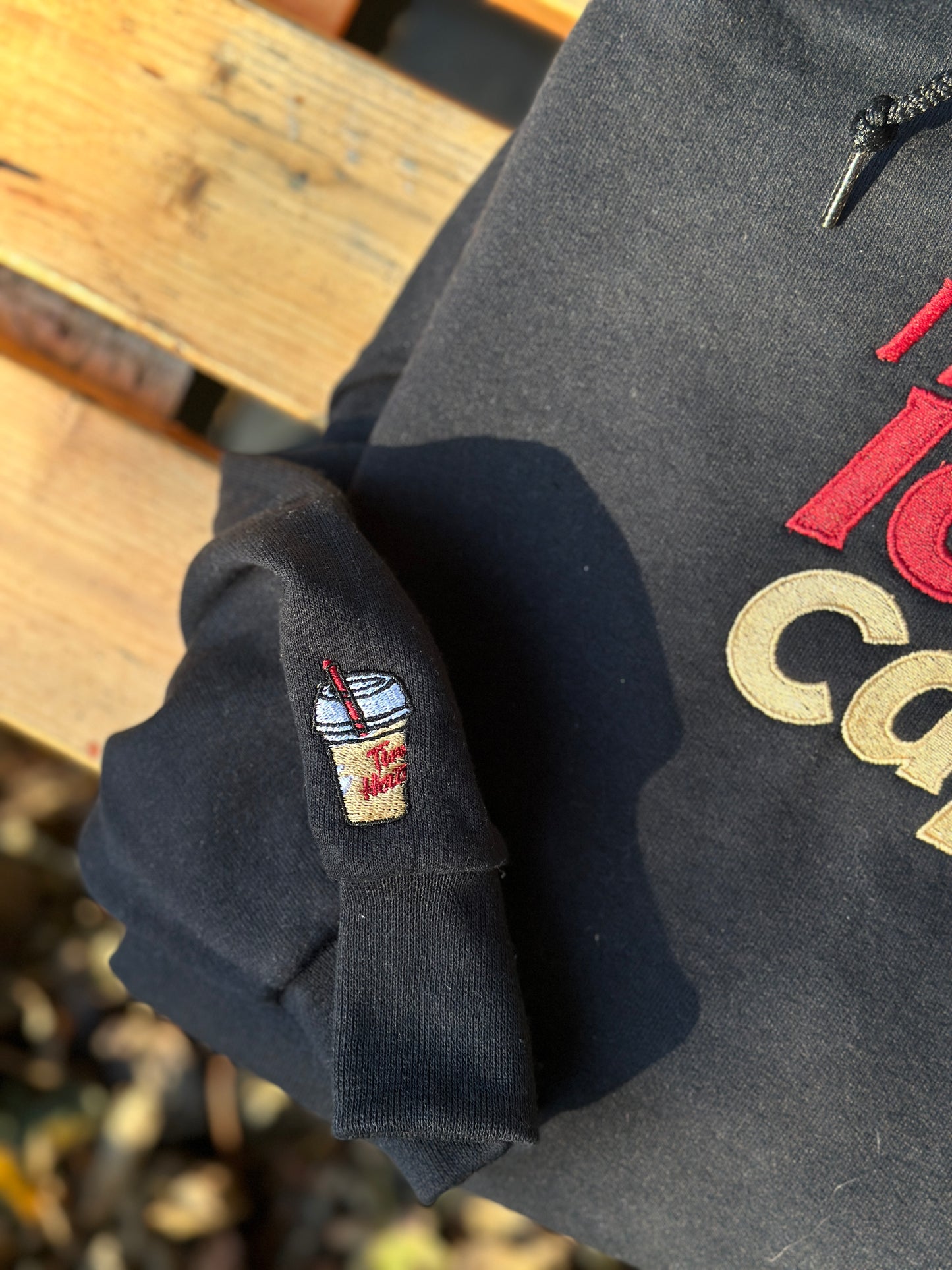 I need an Iced capp Embroidered Sweatshirt and Hoodie