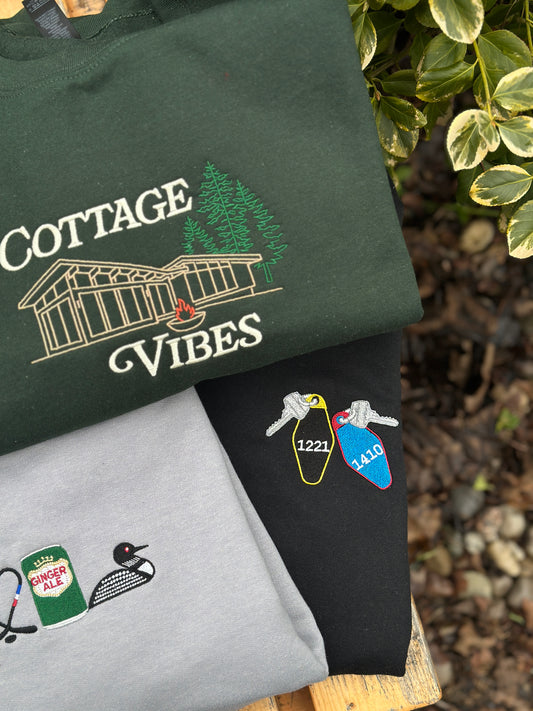 Hotel Keys Light Weight Full Zip Hoodies