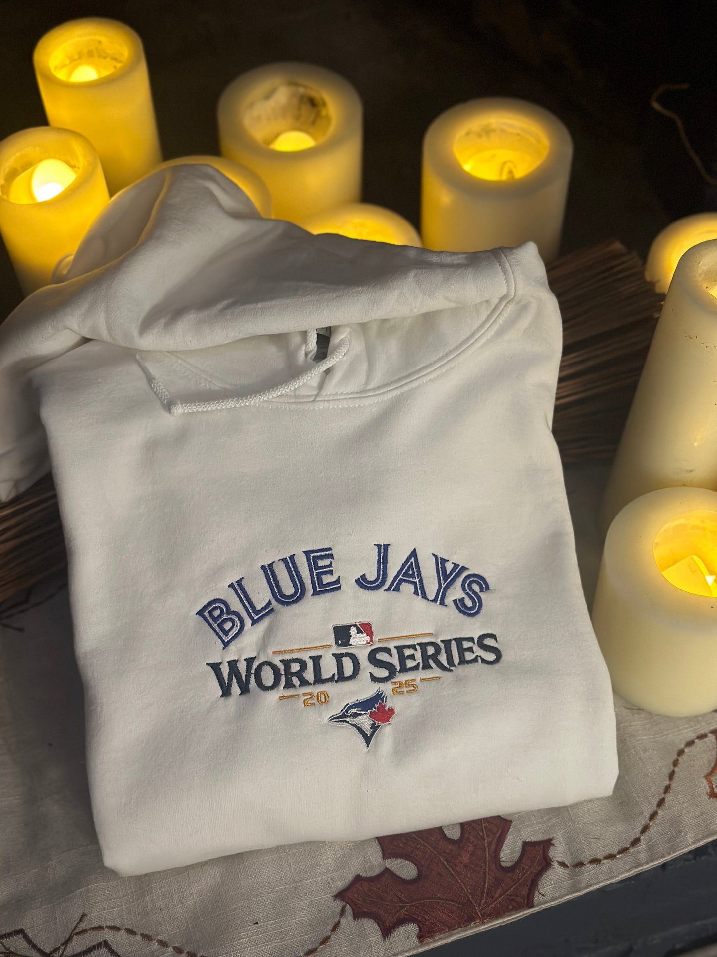 Blue Jays World Series Embroidered sweatshirt or hoodie