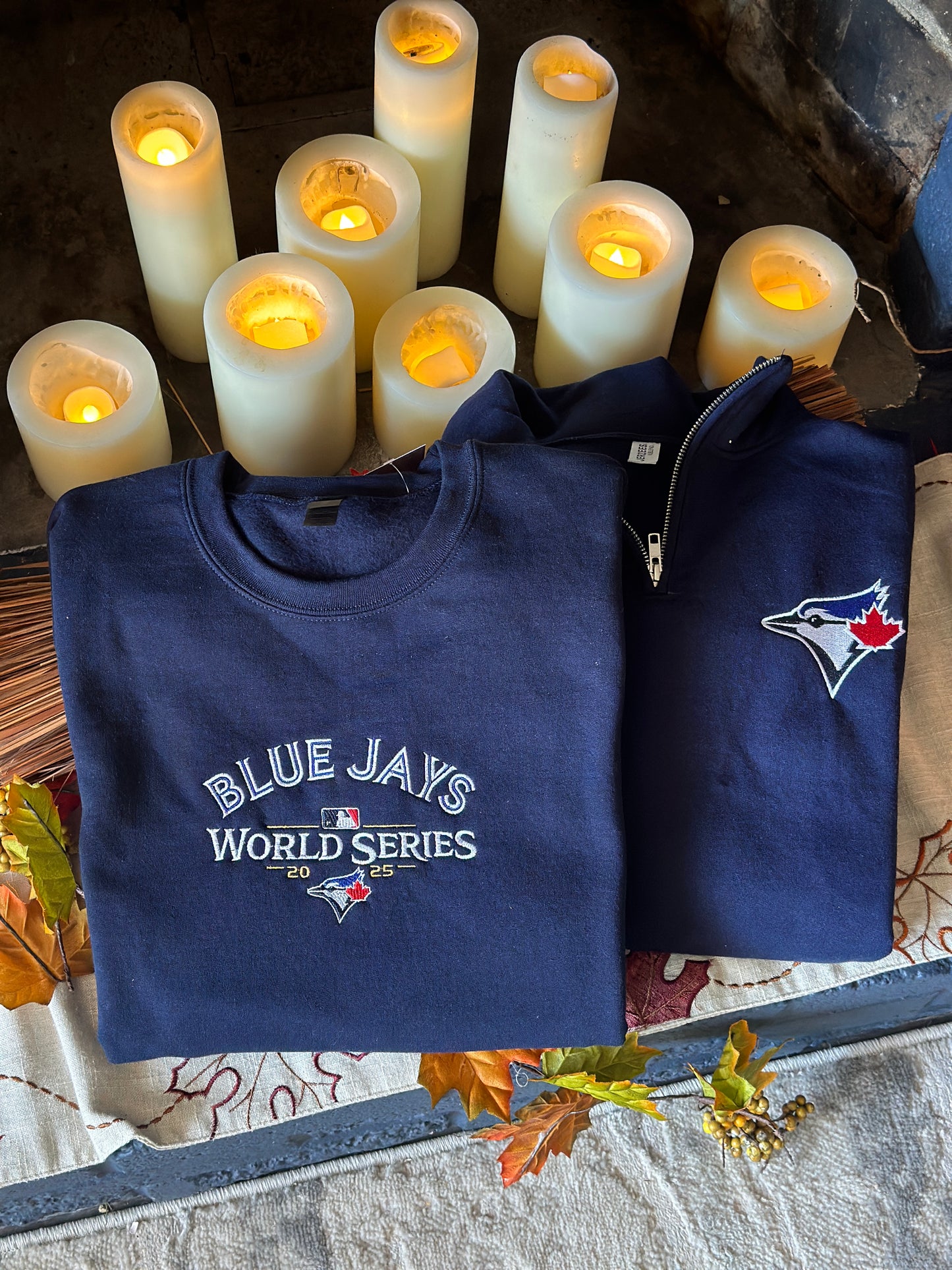 Blue Jays World Series Embroidered sweatshirt or hoodie