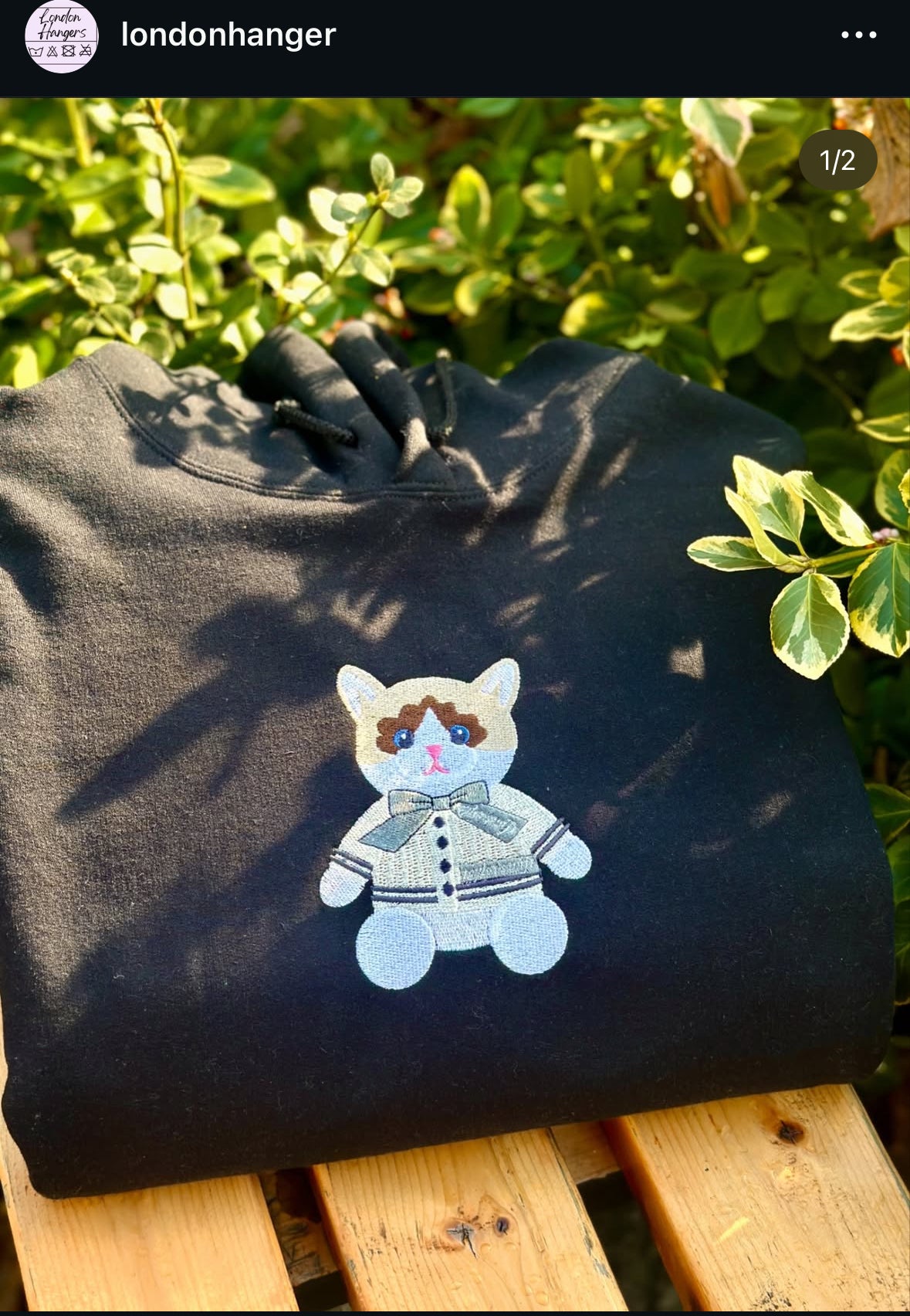 Folklore Cat embroidered sweatshirt or hoodie taylor swift