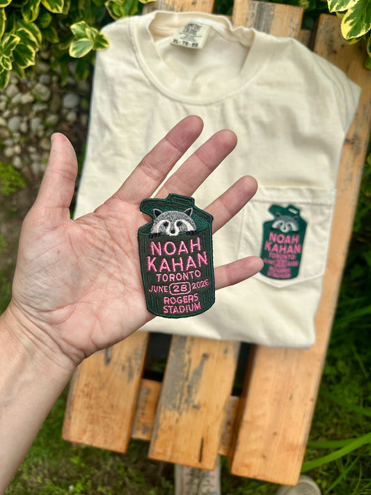 Toronto raccoon concert patch