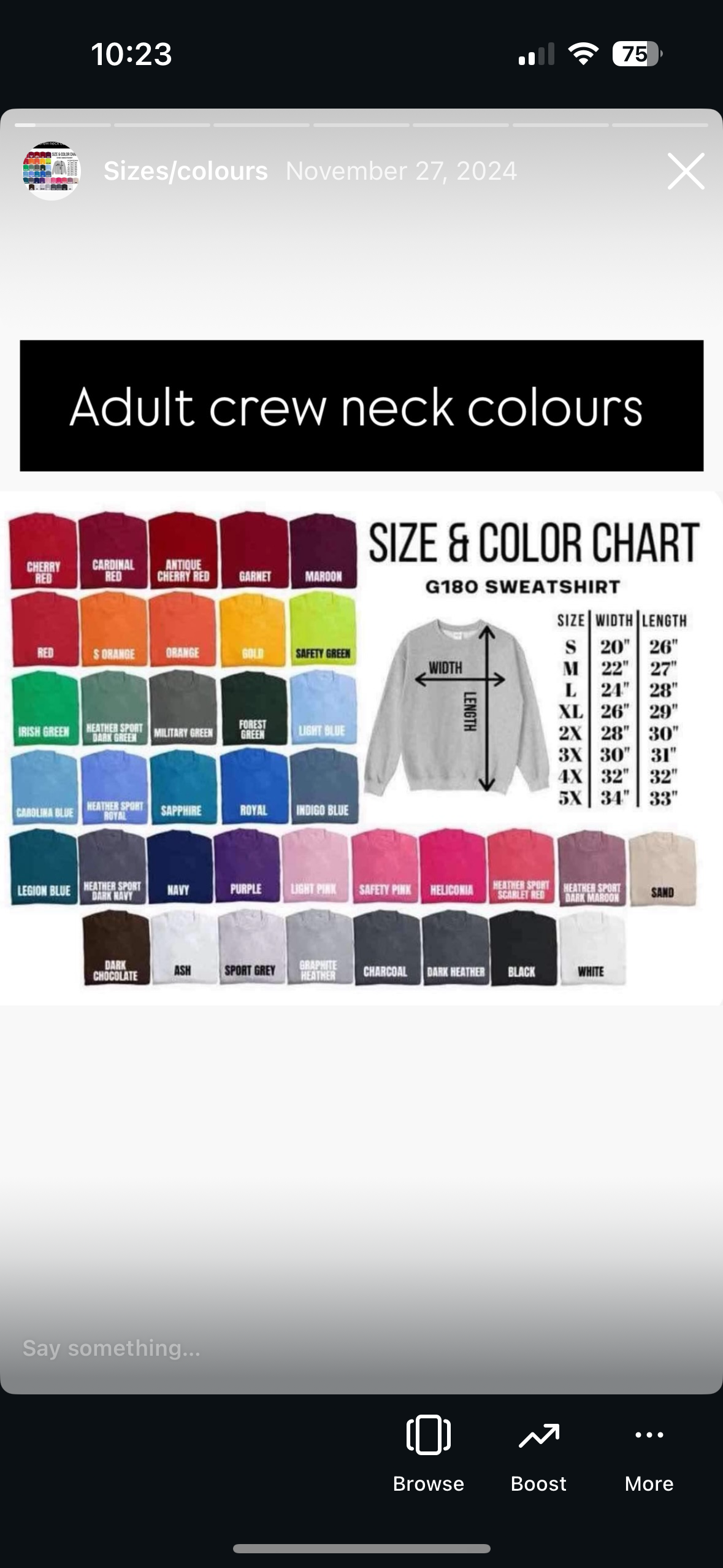 Merry. embroidered sweatshirt or hoodie