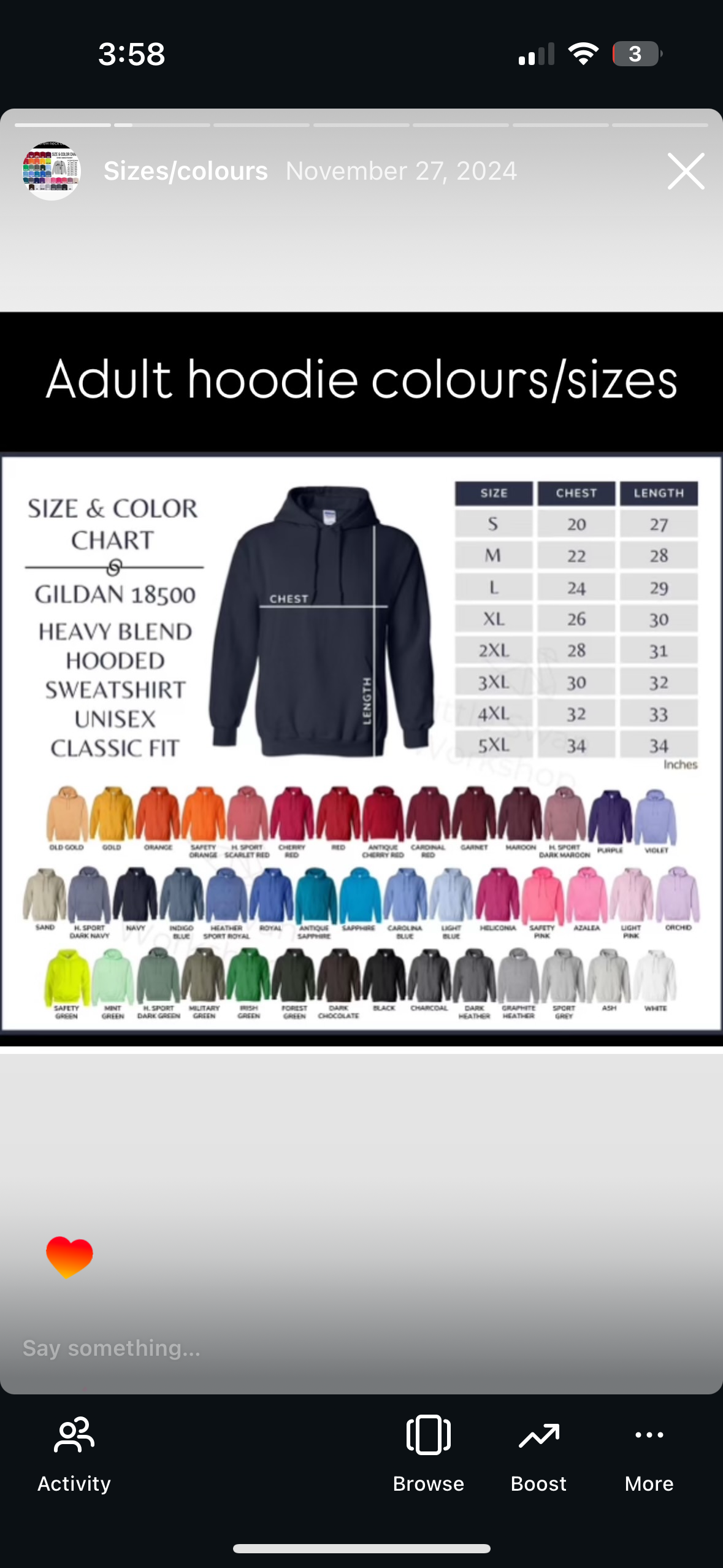 Mini iced Capp embroidered sweatshirt or hoodie